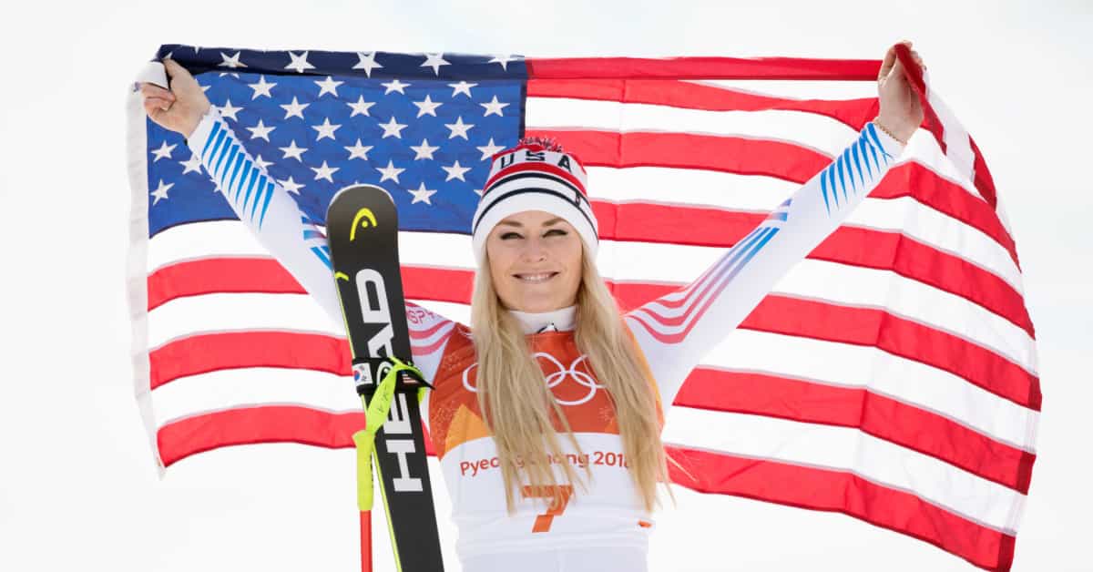 Lindsey Vonn at the Pyeong Chang 2018 Winter Olympics | Photo: US Ski and Snowboard