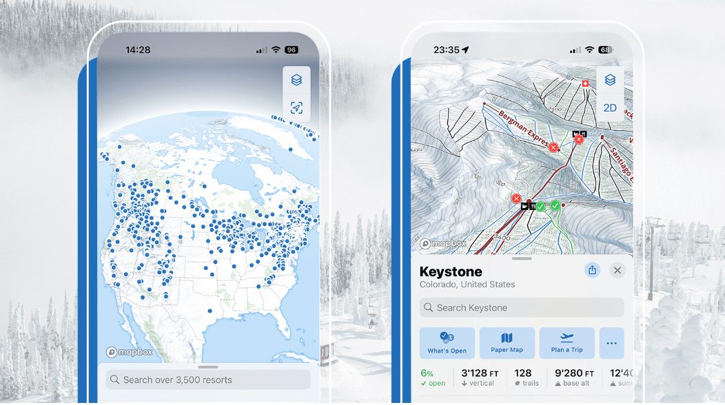 Slopes maps