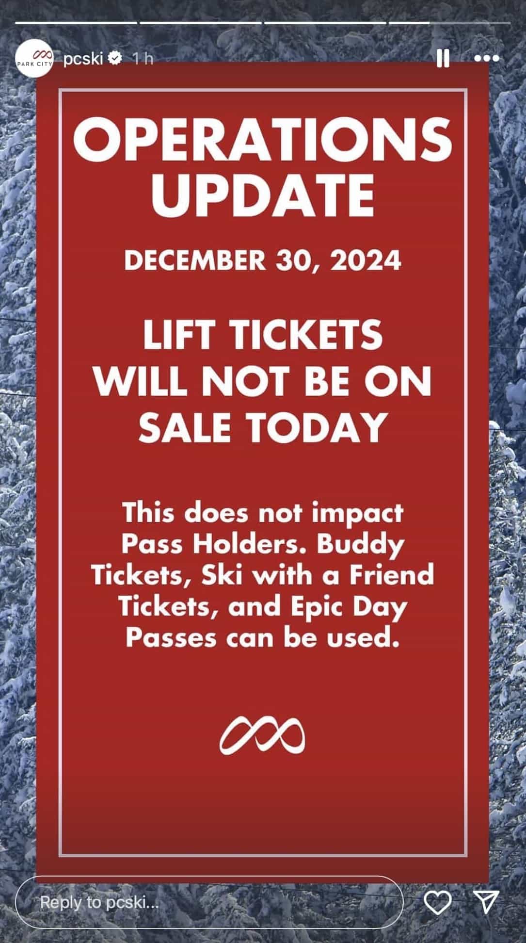 lift tickets not on sale as park city patrol goes on strike