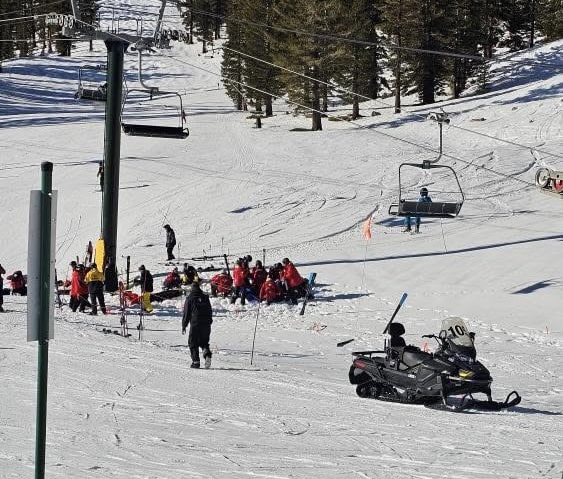 Heavenly Chairlift malfunctioned 