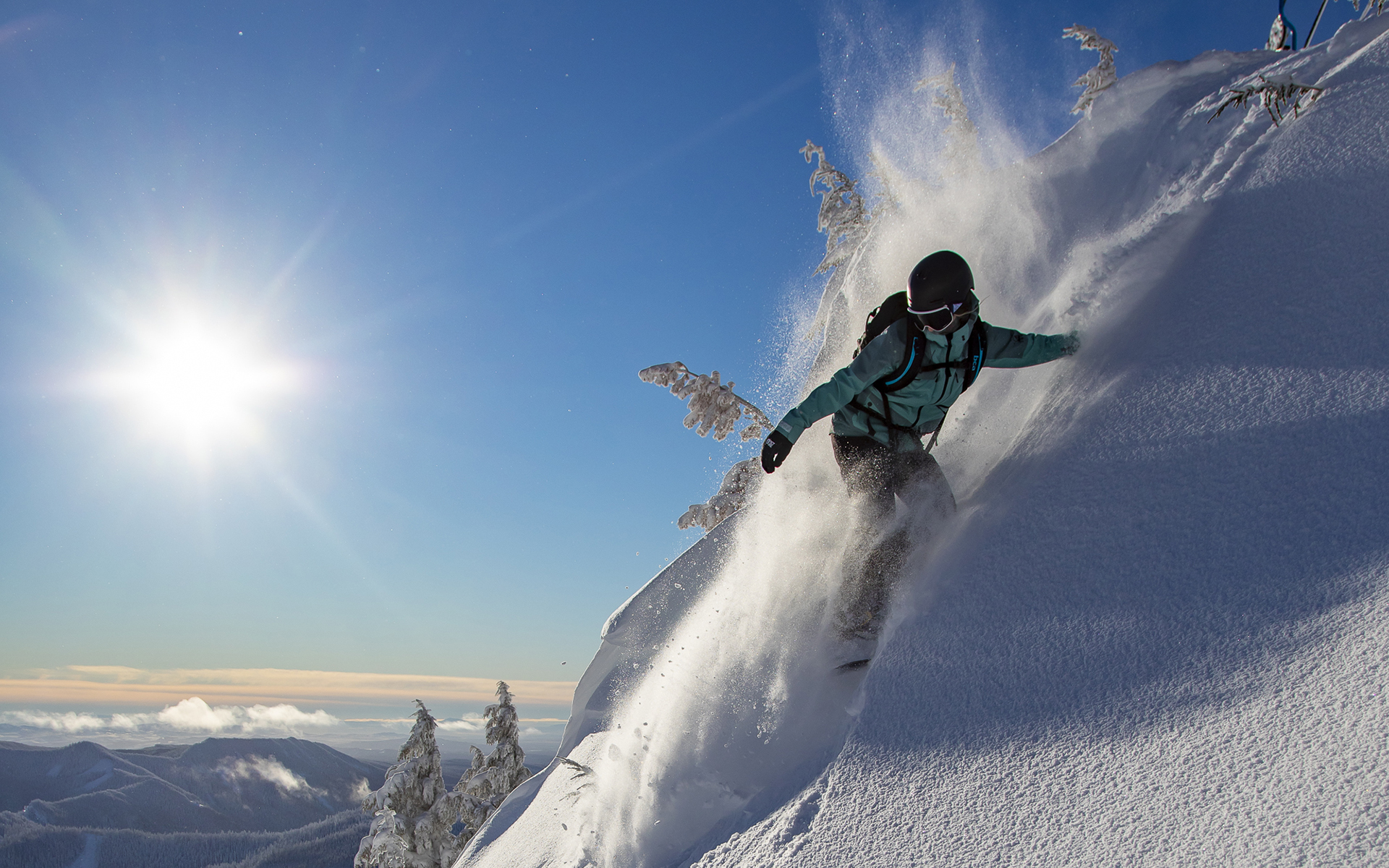 Ski the tallest peak in Oregon. Photo Credit: Mt. Hood Meadows