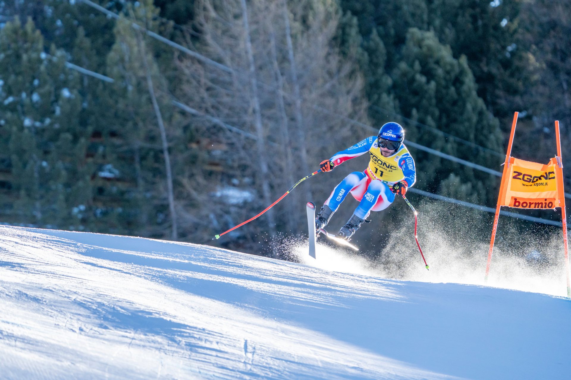 French Ski Racer Cyprien Sarrazin in ICU After Coaching Crash at Bormio, Italy