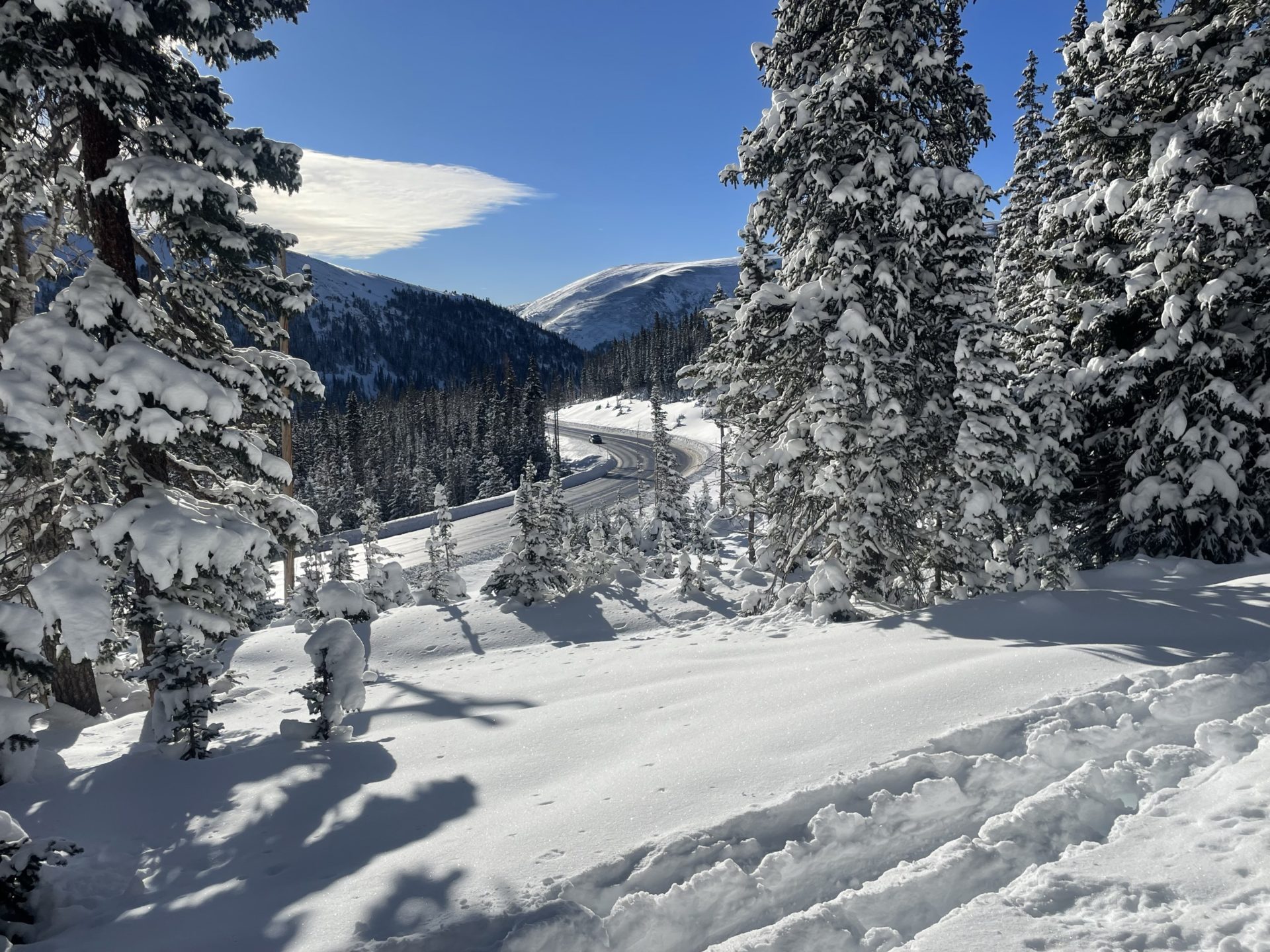 Great laps surround Berthoud Pass. Photo Credit: SnowBrains