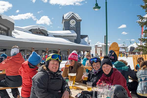 The village at Big White Resort