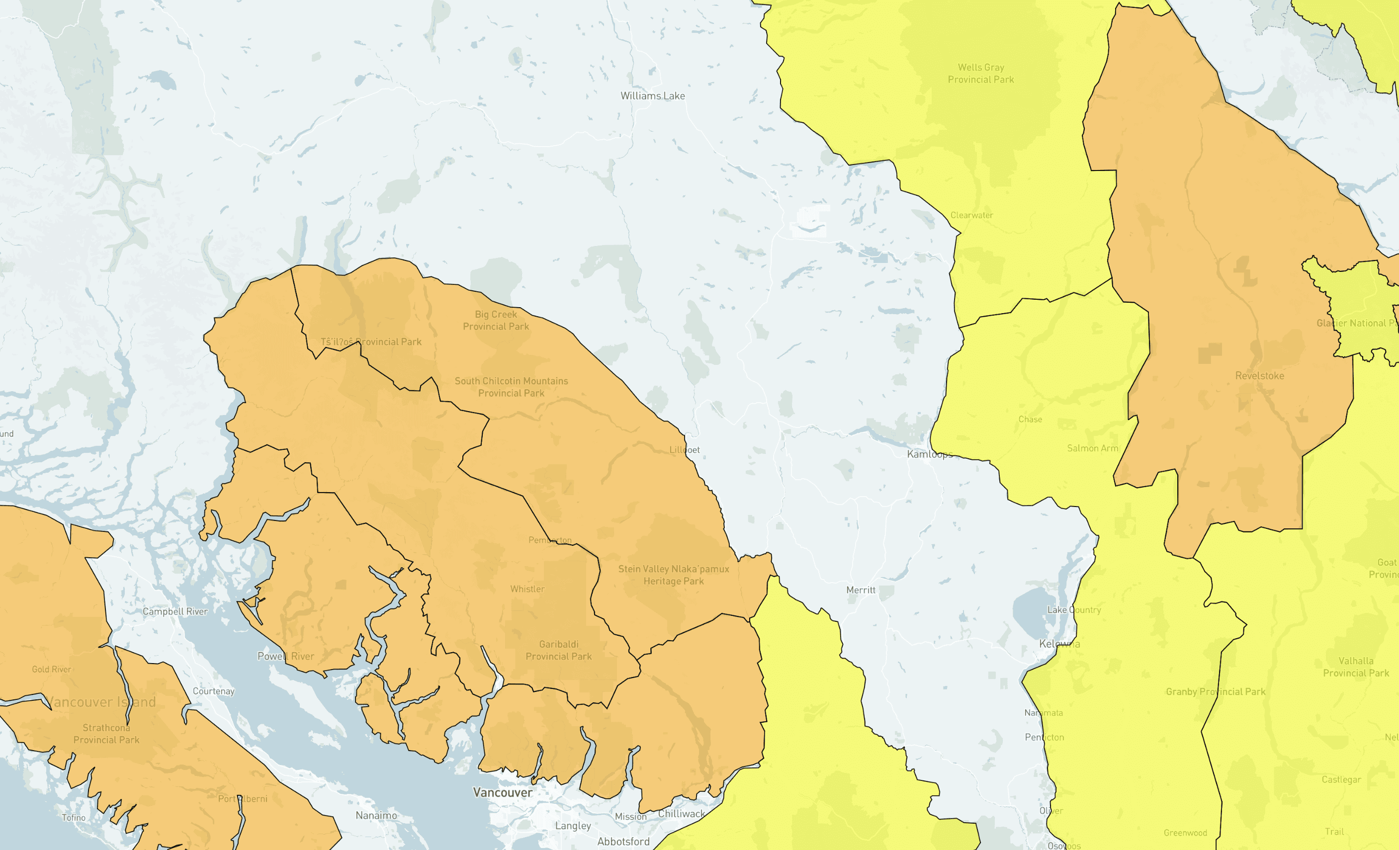 Whistler avalanche forecast