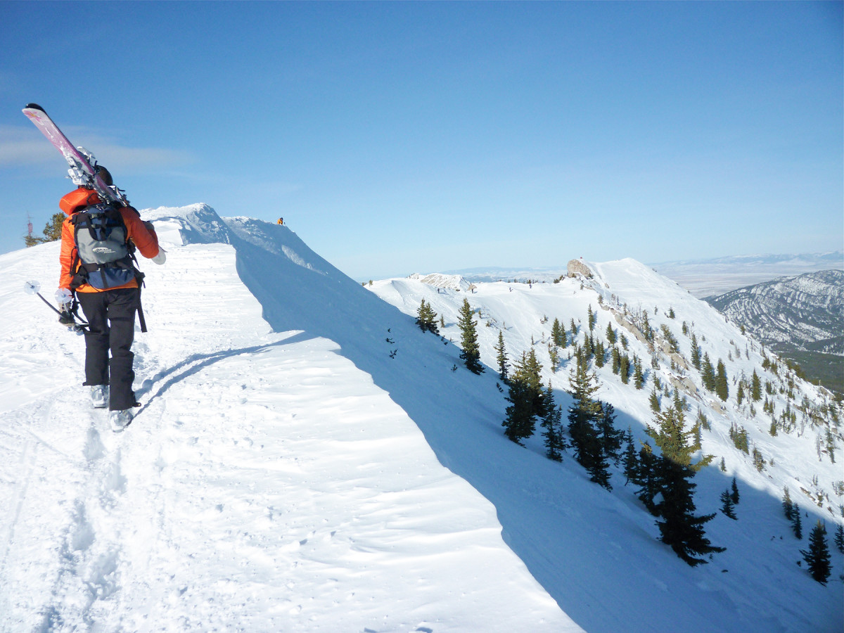 Bridger Bowl is loaded with great hike-to terrain. Photo Credit: Powder.com