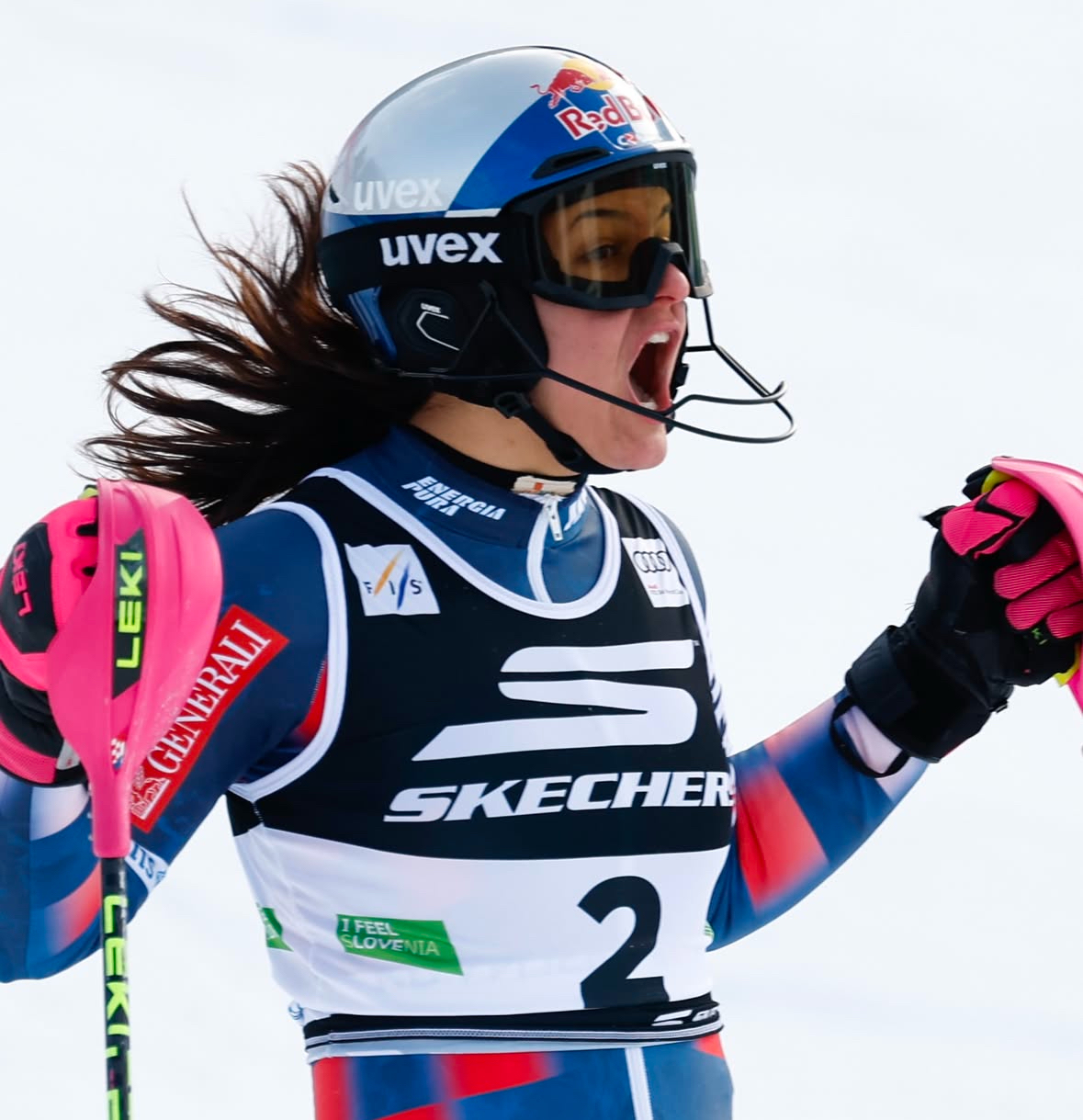 Zrinkja Ljutic Claims Second Consecutive Slalom Victory at Kranjska Gora, Slovenia