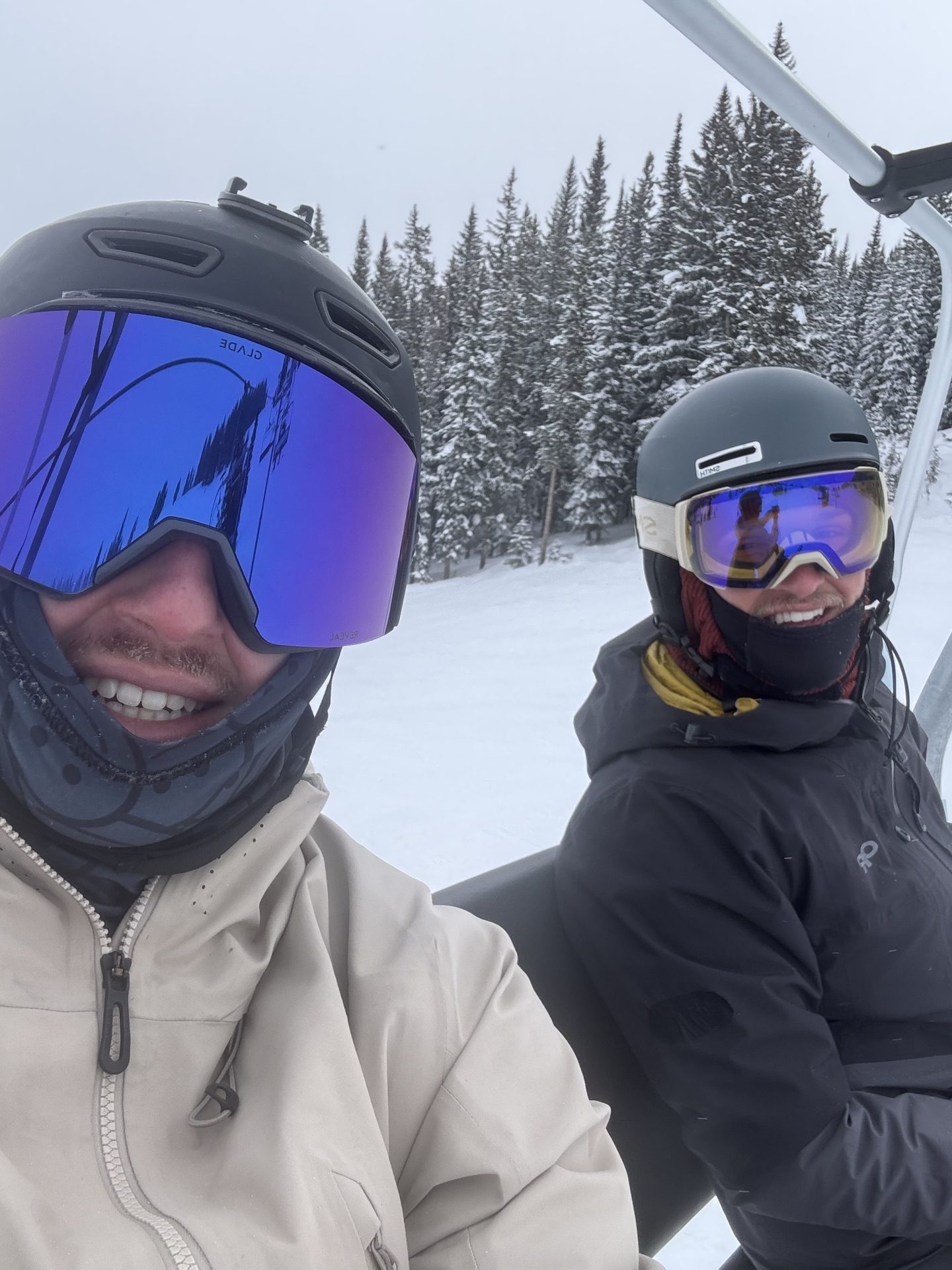 vail chairlift wildwood cold