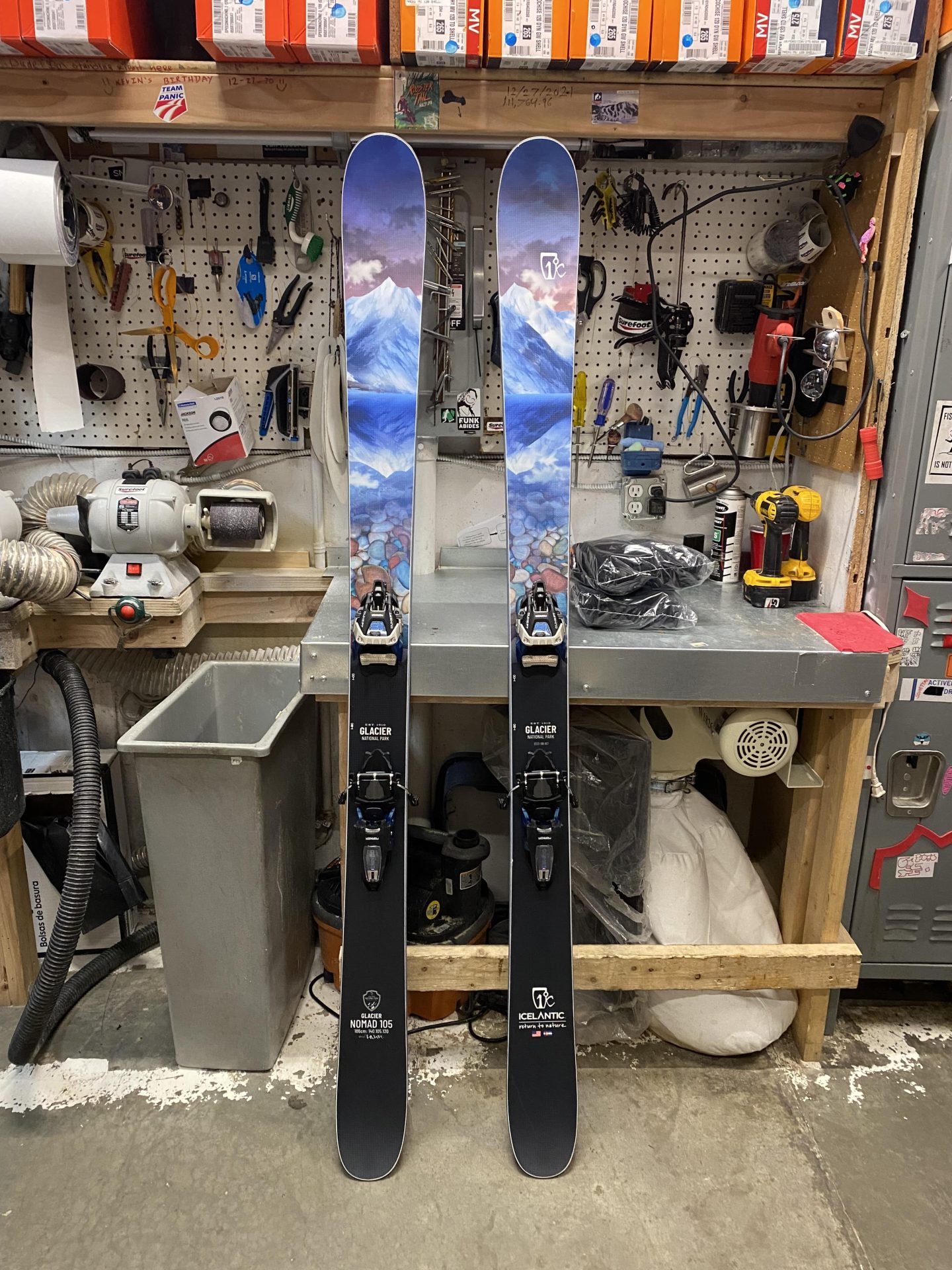 new skis whitefish montana glacier 