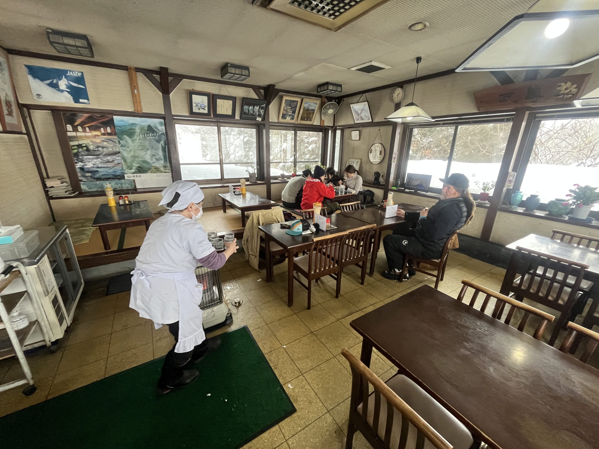 Ramen for the hungry skiers on Japan