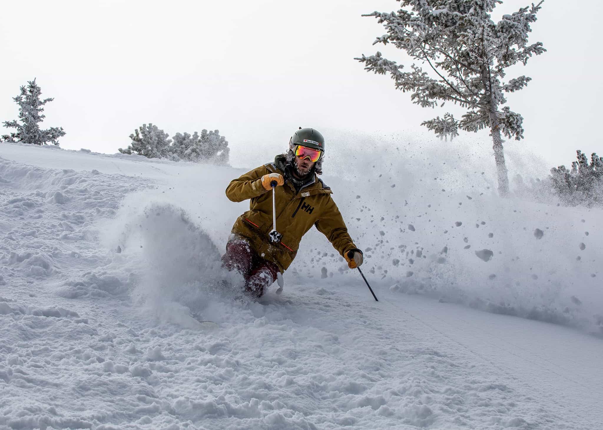 April powder days at Red Lodge Mountain, MT. | Photo: Red Lodge Facebook