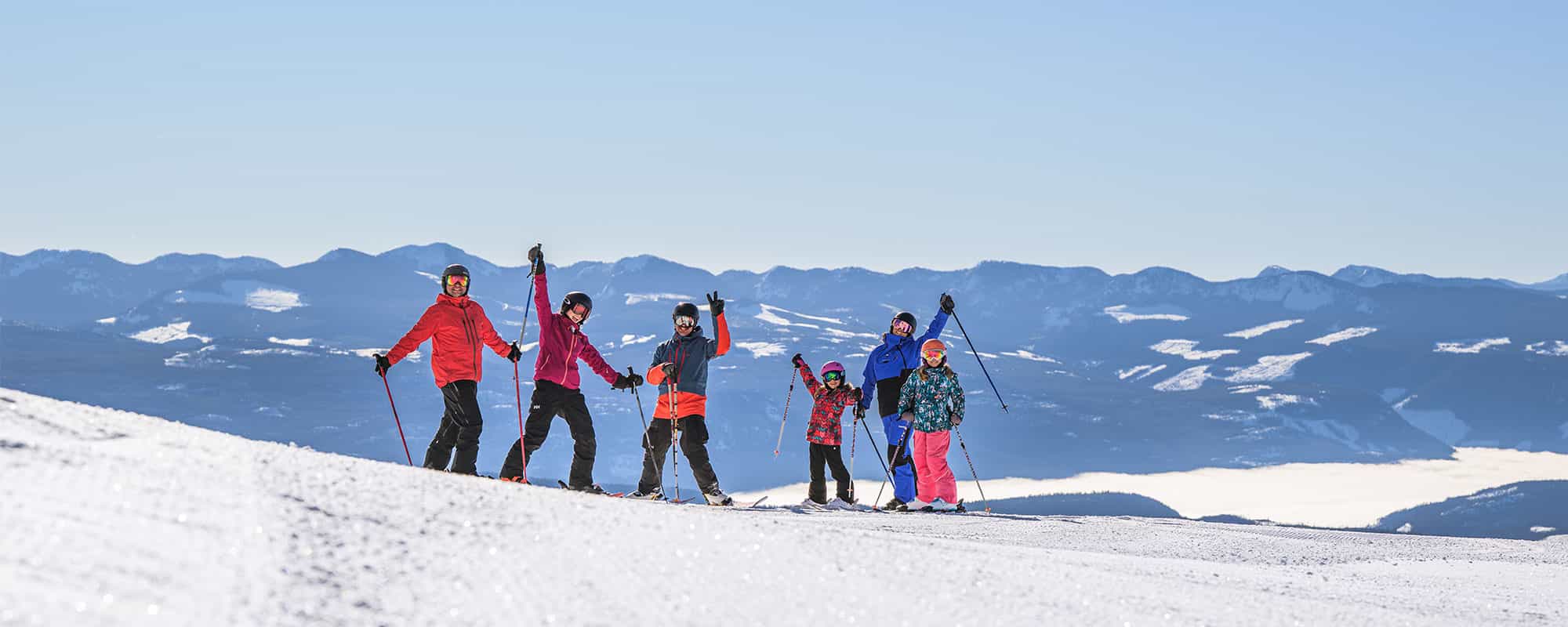 Family fun at Big White Ski Area, BC. | Photo: Big White