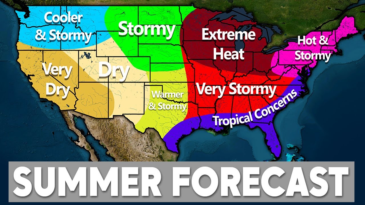 Summer 2025 forecast. | Image: Direct Weather