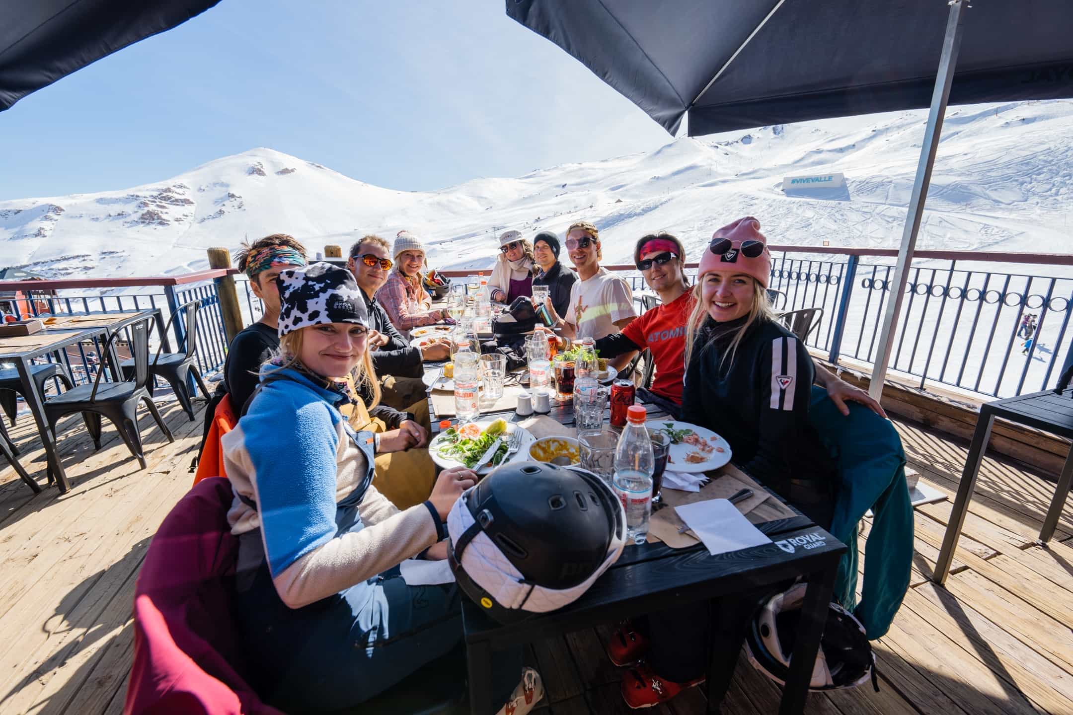 Superb on-mountain options at Valle Nevado. |