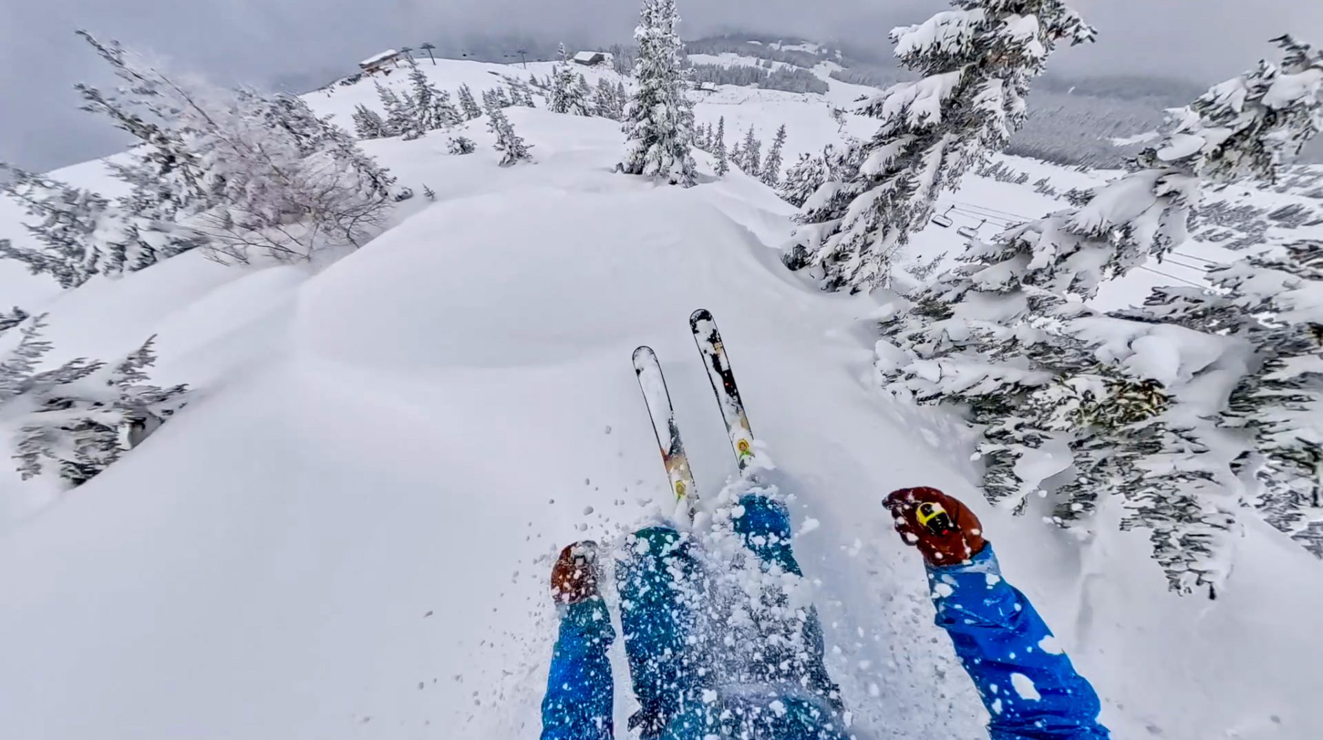 Les 3 Vallees, France, Report: Drips of Sunshine on a Stormy Blower Powder Day - SnowBrains