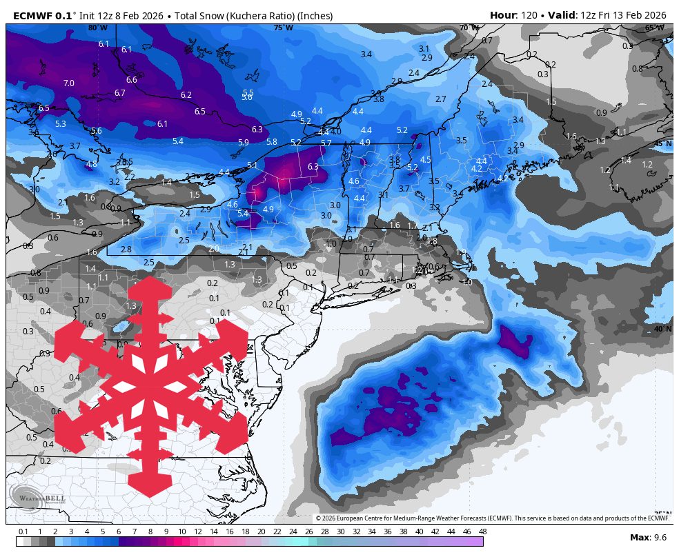 SnowBrains Forecast: 9 Inches for the Northeast This Week - SnowBrains