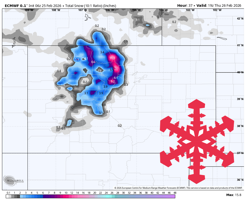 SnowBrains Forecast: Wet Early Snow Then Variable Conditions for Colorado - SnowBrains