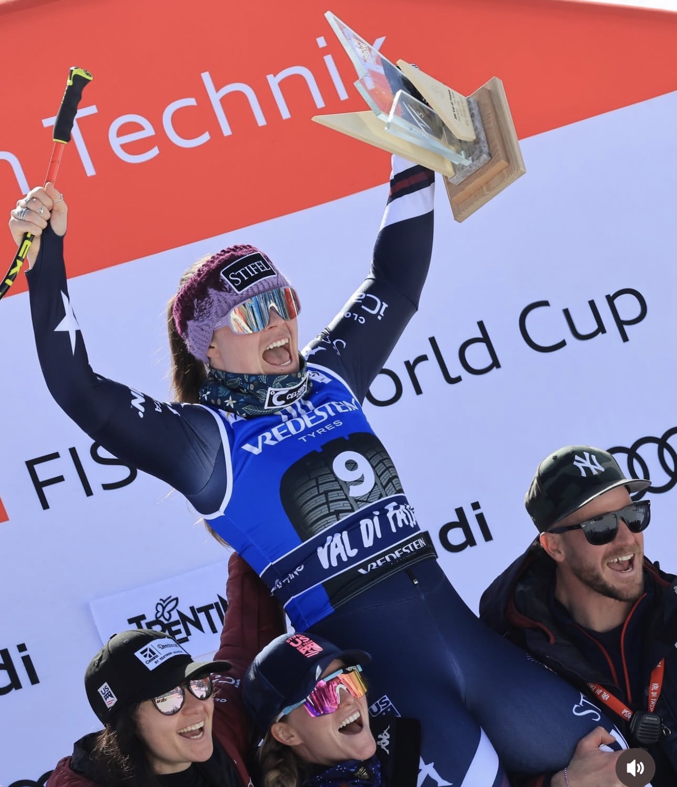Breezy Johnson 3rd in Downhill as Emma Aicher Narrows Gap on Lindsey Vonn With 2nd Place at Val di Fassa, Italy - SnowBrains