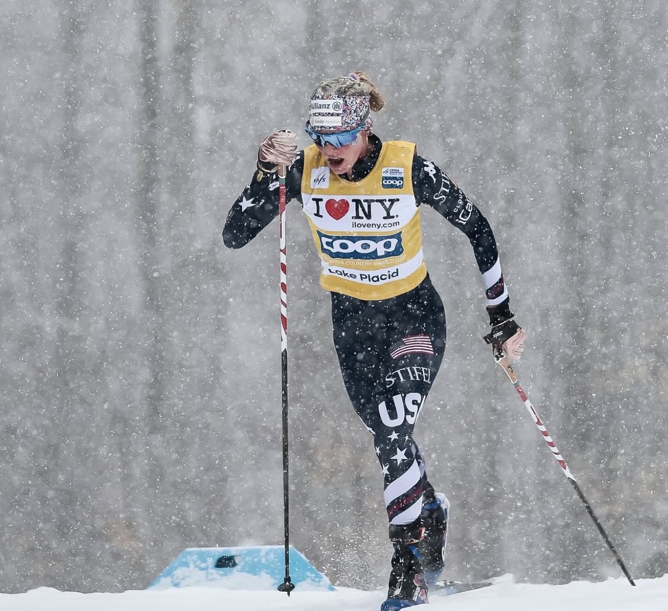 U.S. Cross-Country Skier Jessie Diggins Ends Career with 4th Overall Season Title in Emotional World Cup Finale at Lake Placid, NY - SnowBrains
