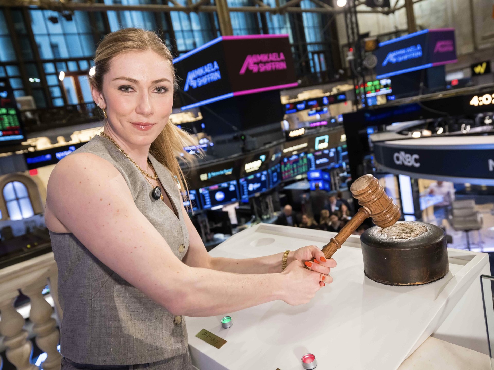 Mikaela Shiffrin Rings NYSE Closing Bell & Reflects on Career and Future in CNBC Interview - SnowBrains