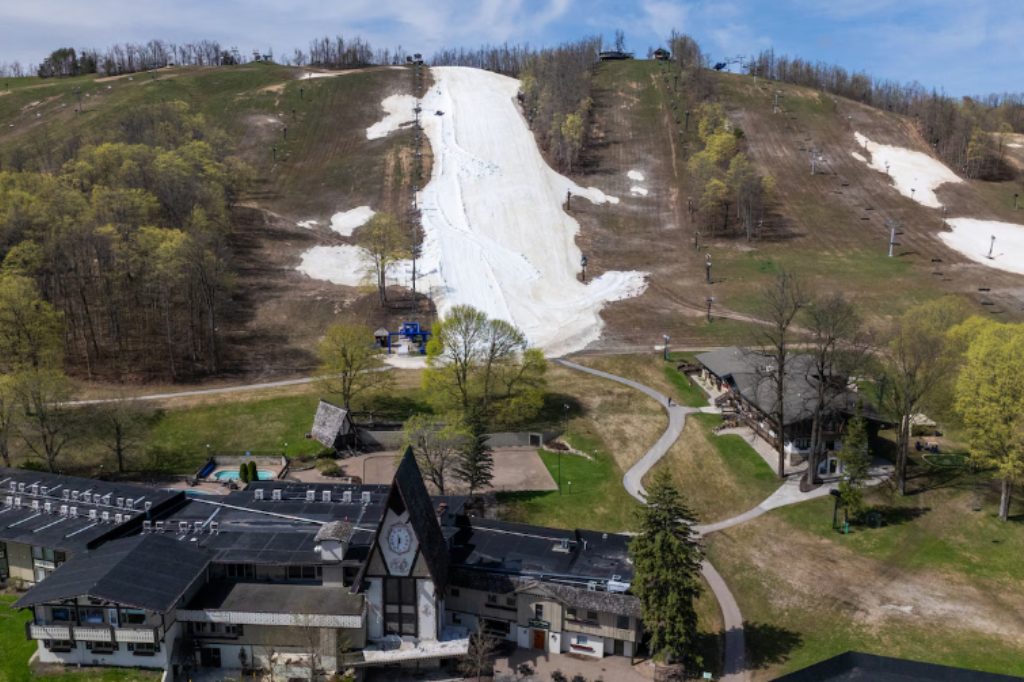 Victor Glacier at Boyne Mountain, MI, Still Going Strong With Plans to Ski Until Memorial Day